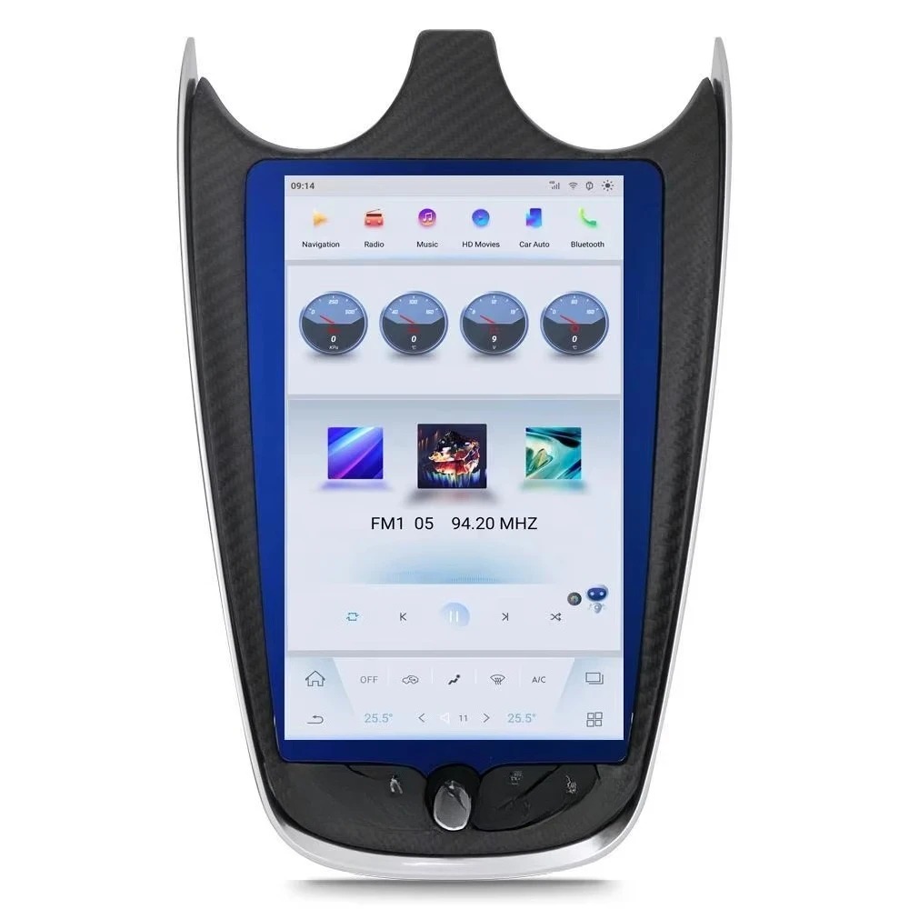 9.9   RoadNavi  Android Screen for  540 570 GT 2015-2021Car Multimedia Navigation Radio CarPlay WIFI DSP